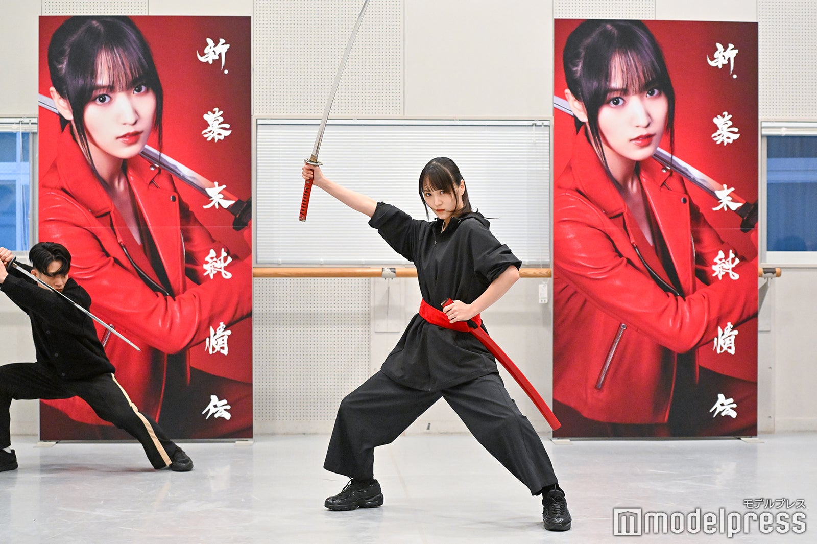 菅井友香／「つかこうへい復活祭2023 新・幕末純情伝」公開稽古の様子（C）モデルプレス（C）モデルプレス