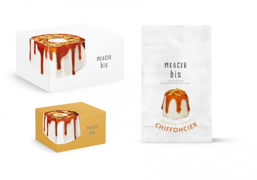 生キャラメルシフォンケーキ／画像提供：MERCER OFFICE