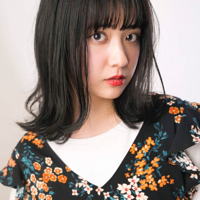 黒髪 ミディアムボブヘアカタログ15選 モデルプレス 黒髪 ミディアムボブヘアカタログ15選 モデルプレス