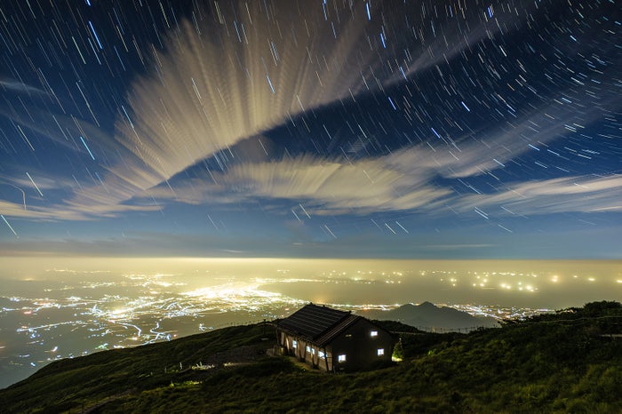 「星々を眺める」星取県フォトコンテスト大賞作品 （提供写真）