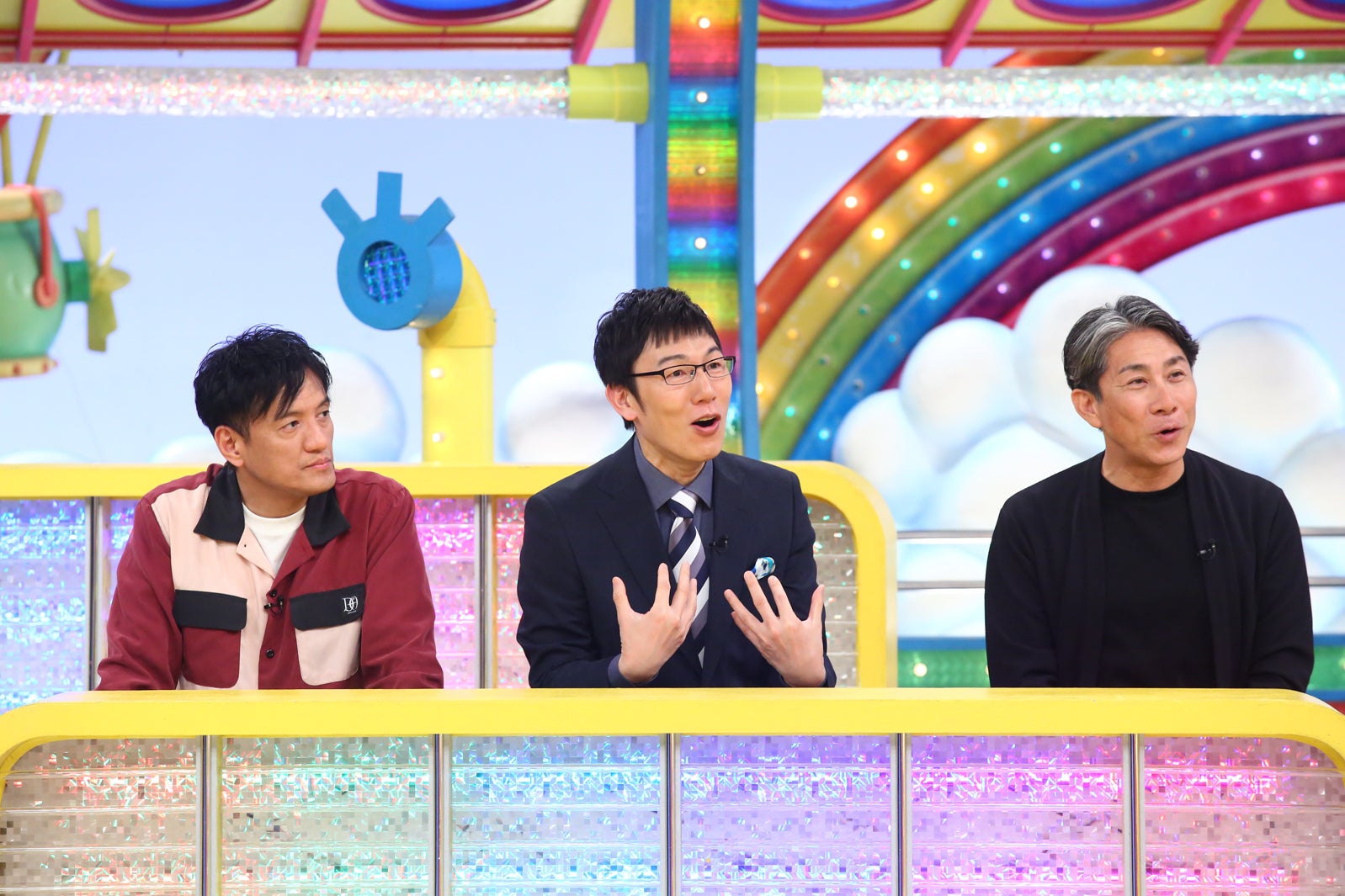 ヤナギブソン、浅越ゴエ、前園真聖（C）カンテレ