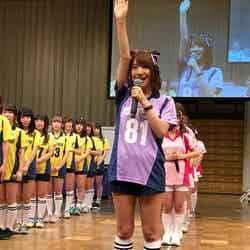 chimuが選手宣誓 （提供写真）