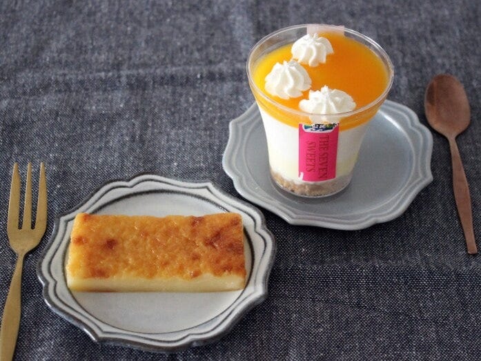 チルドスイーツは、バターもちと、リリコイのスイーツの2品