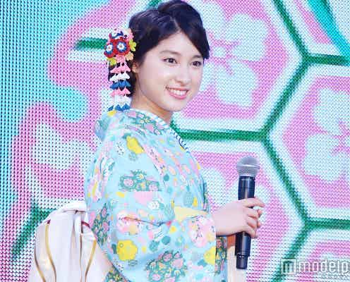 土屋太鳳、しっとり着物姿が美しい オリジナルデザインに込めた思いは?