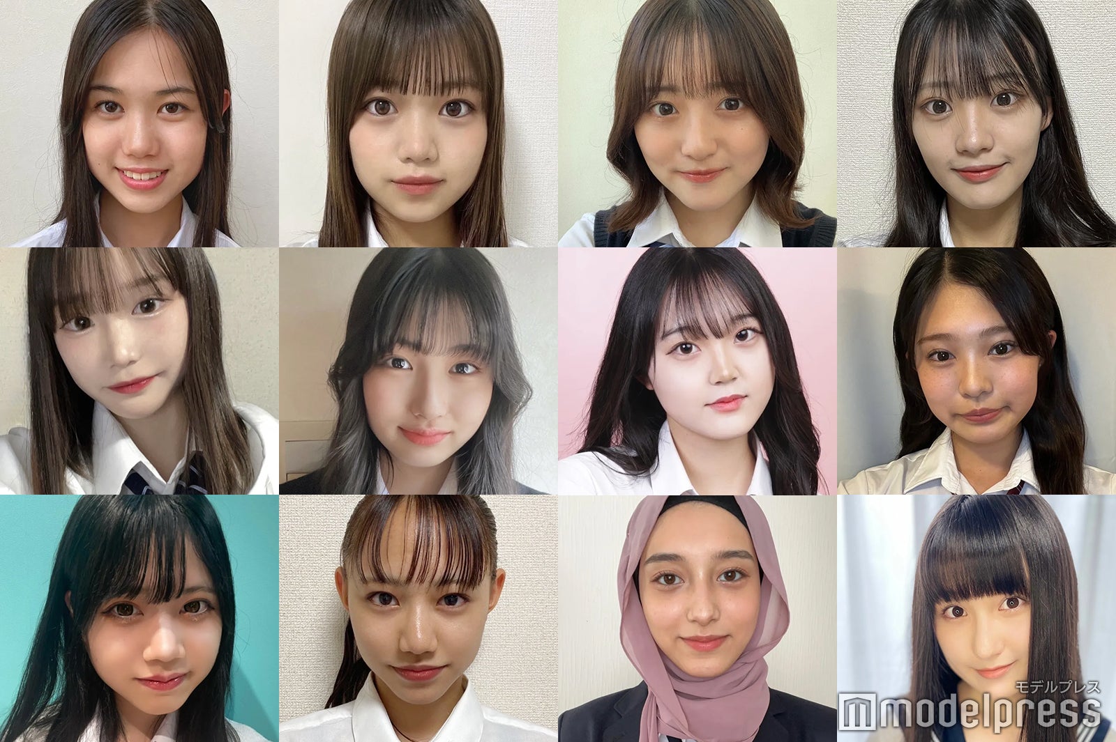 「女子高生ミスコン2022」関東エリア候補者（一部）