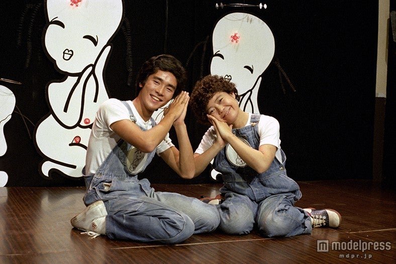 36年前の郷ひろみ、樹木希林（C）TBS