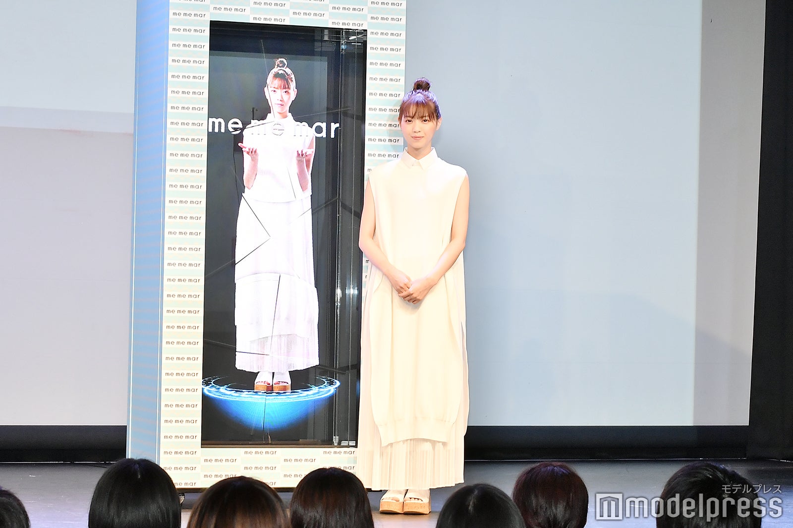 西野七瀬×“3Dナナセ”（C）モデルプレス