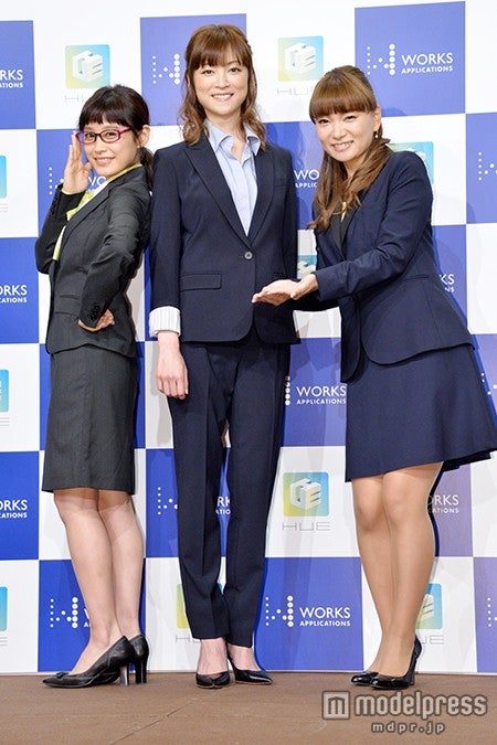 （左から）高橋愛、吉澤ひとみ、保田圭