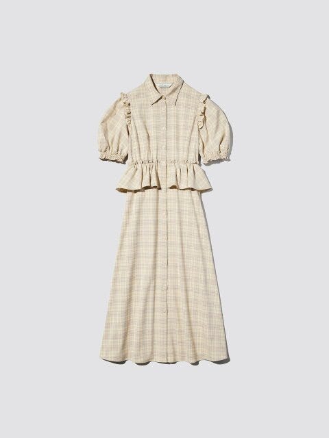 GU シャツワンピース GUのシャツワンピース