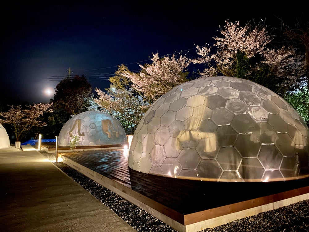 高滝湖グランピングリゾート／画像提供：HAMIRU