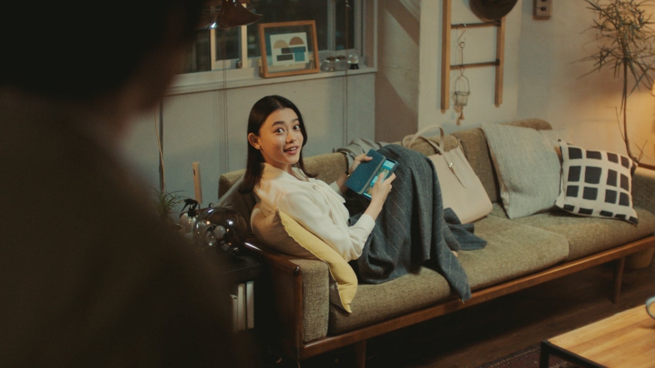 杉咲花／「うちの満菜みそ汁」篇より（提供写真）