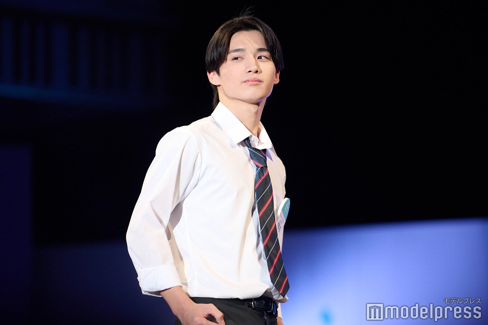 伊藤航くん「男子高生ミスターコン2023」ファイナル審査の様子（C）モデルプレス