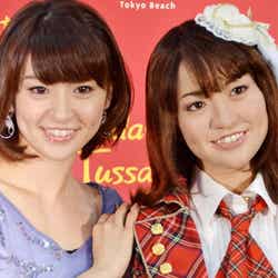 大島優子と等身大フィギュア