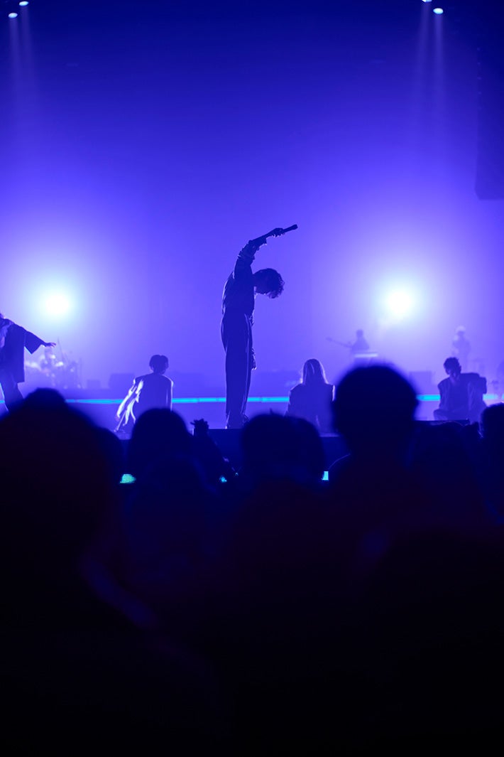 米津玄師／「米津玄師 2022 TOUR／変身」の様子（C）太田好治／立脇卓／横山マサト／八尾武志