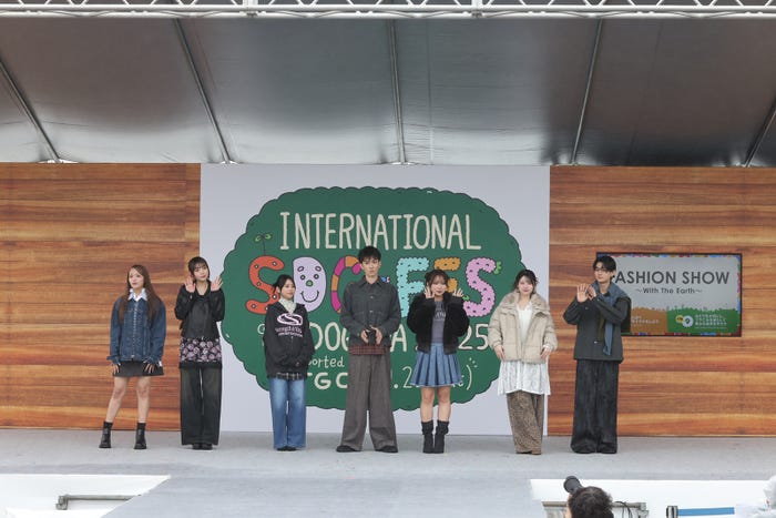 「FASHION SHOW~With The Earth~」(C)INTERNATIONAL SDGs FES in EDOGAWA 2025 supported by TGC
