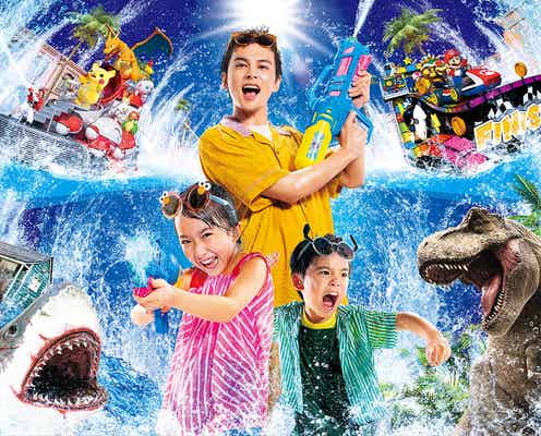 USJ、夏イベント「NO LIMIT! クール・サマー」7月1日から “びしょぬれ”パレードに新キャラ仲間入り