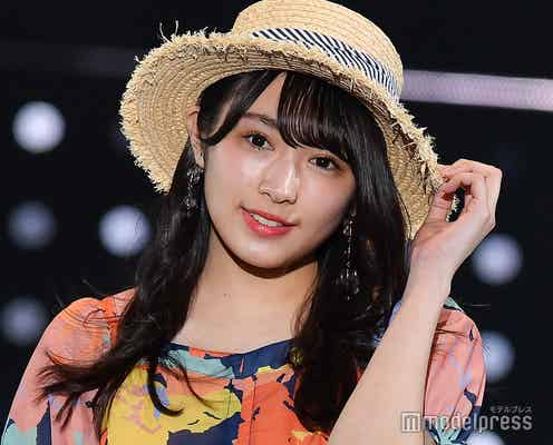 欅坂46渡辺梨加、お嬢さんコーデがぴったり 上品に魅了<TGC2019S/S>