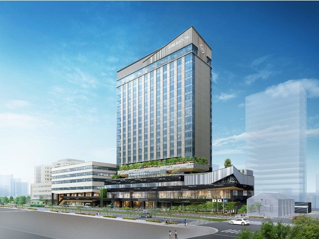 「シェラトン鹿児島」2023年開業 温泉大浴場やダイニング備えたラグジュアリーホテル