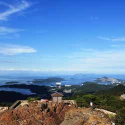 山頂展望台からの景色/画像提供:三重県観光開発