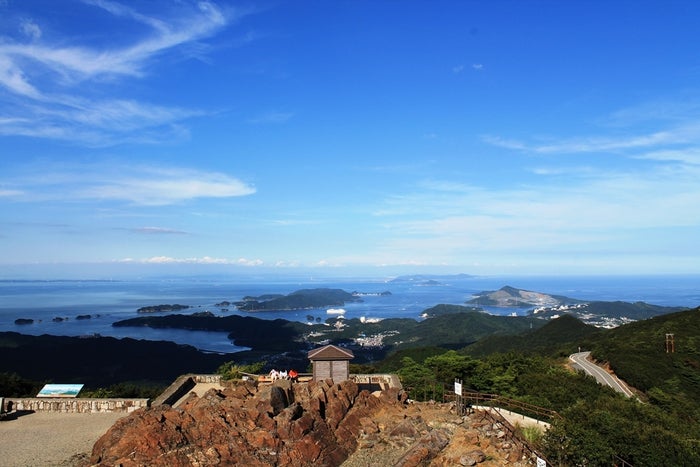 山頂展望台からの景色／画像提供：三重県観光開発