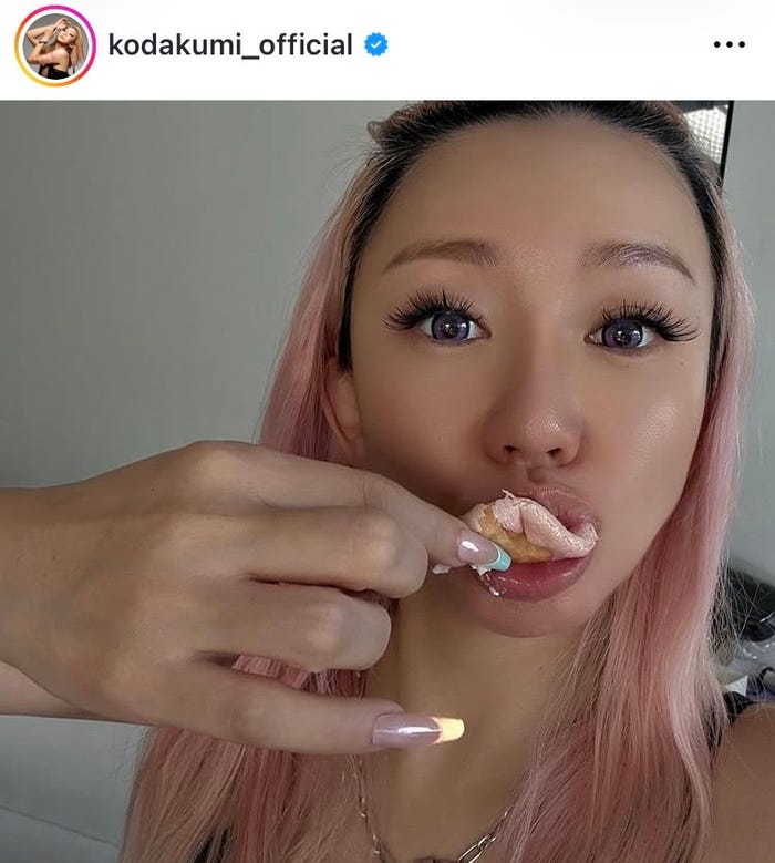 カット前/倖田來未Instagramより
