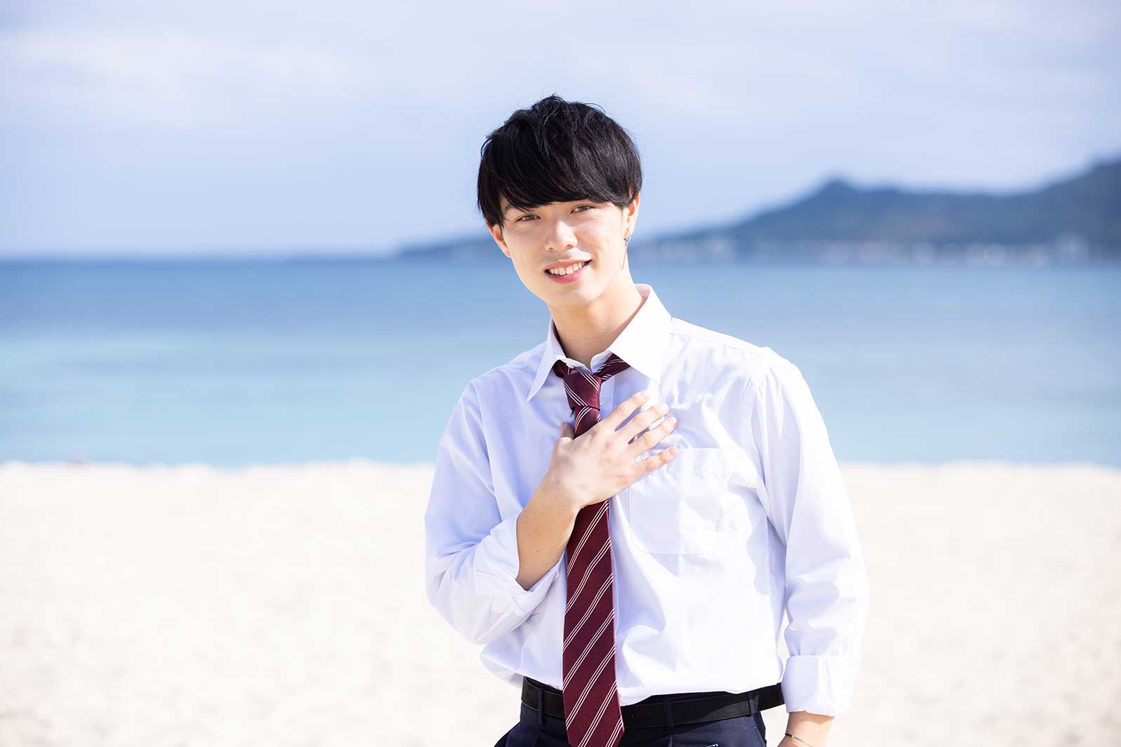 流稜太（ながれ・りょうた）「今日、好きになりました。-卒業編2021-」（C）AbemaTV, Inc.