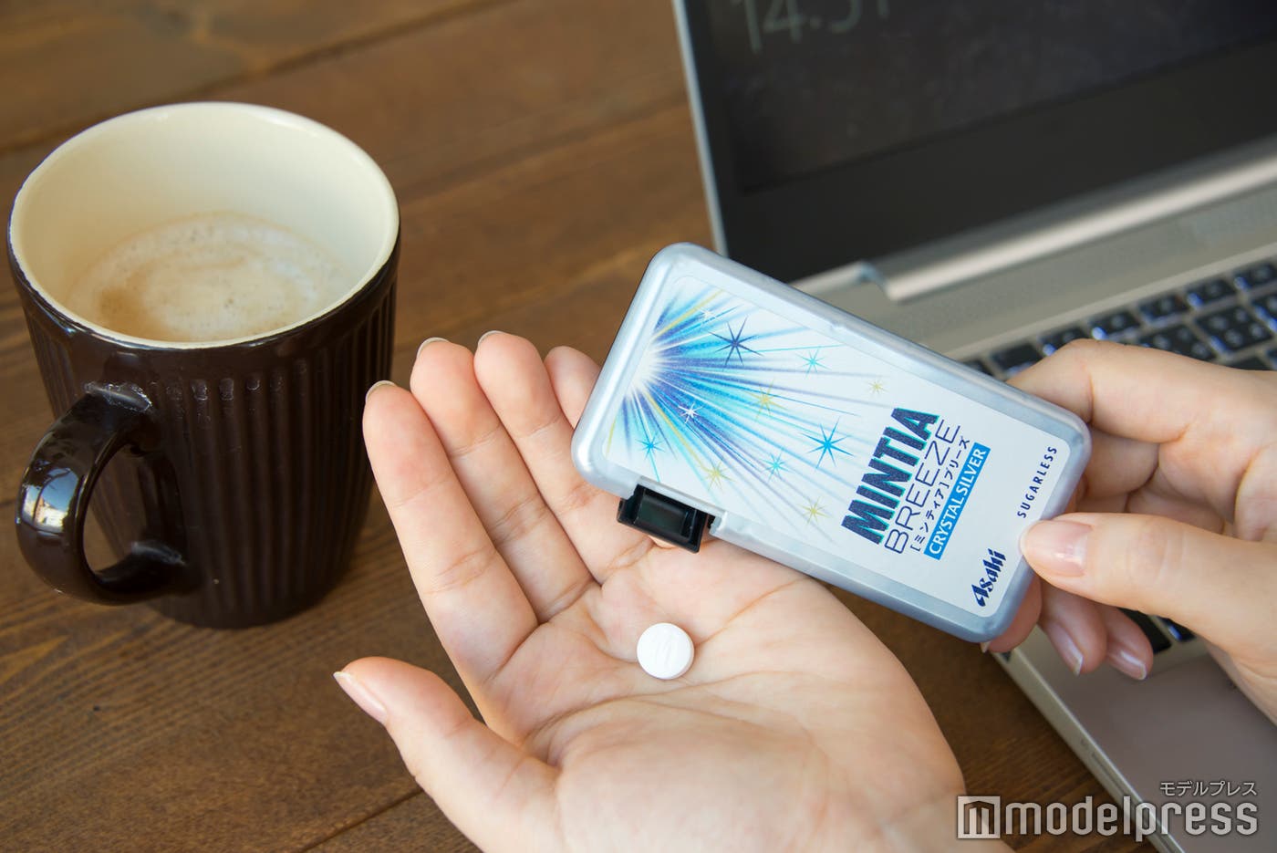 「クリスタルシルバー」は1粒で清涼感が5分続く(C)モデルプレス
