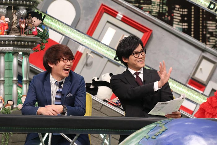 小宮浩信(三四郎)、松坂桃李「全力!脱力タイムズ」/画像提供:フジテレビ