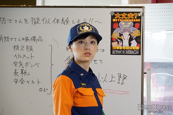 栗山千明/連続ドラマ『HEAT』第2話より(C)関西テレビ