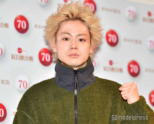 菅田将暉、金髪イメチェンの理由は?米津玄師からリハでアドバイス<紅白リハ3日目>