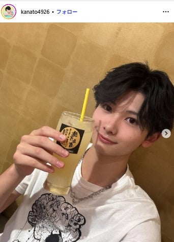 「今日好き」河村叶翔、ダウンパーマショットに反響「イケメンすぎる」「似合ってる」