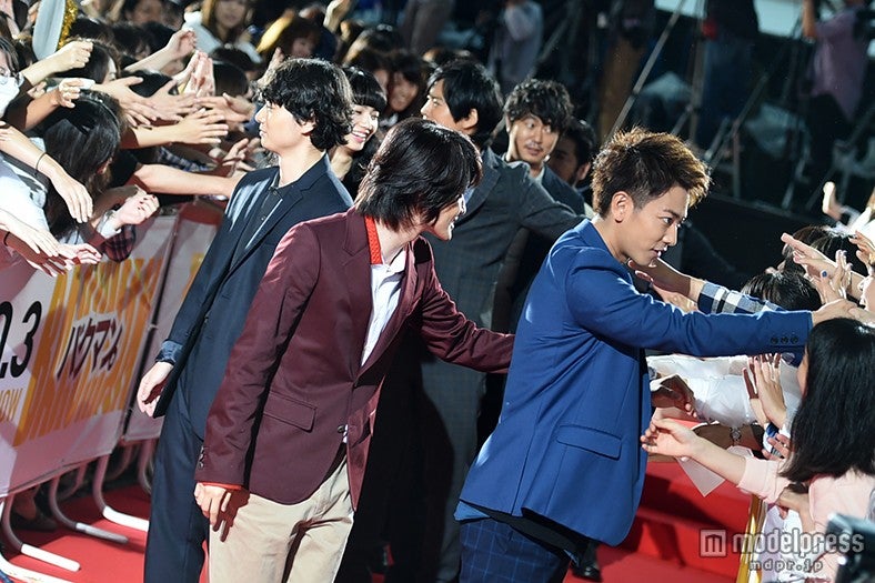 映画「バクマン。」レッドカーペット