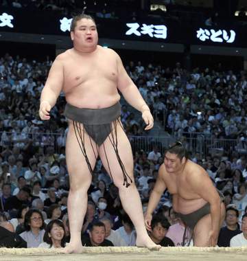 旭富士が幕下優勝決定戦制す「一枚でも上に上がれるように」