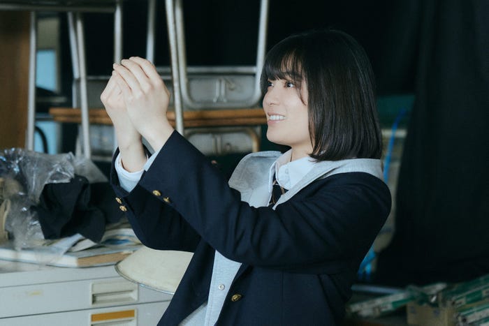 吉田美月喜「マイストロベリーフィルム」第2話より(C)「マイストロベリーフィルム」製作委員会・MBS