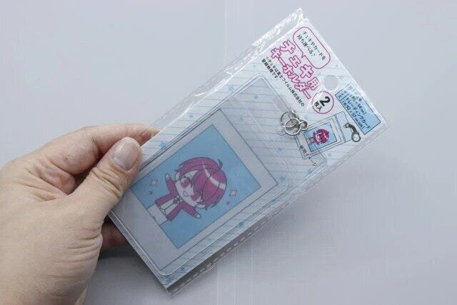 ダイソー　チェキ用キーホルダー