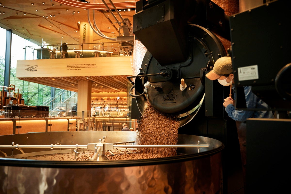 マニュファクチャリング ツアー／画像提供：スターバックス コーヒー ジャパン