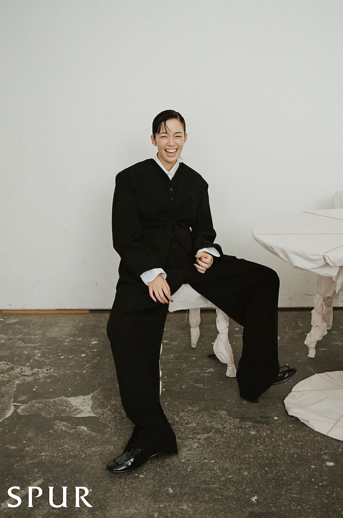 佐藤栞里(C)「SPUR」2023年11月号/集英社 撮影/後藤啓太<W>