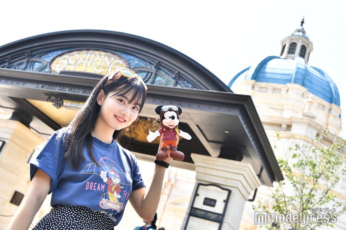 「ソアリン:ファンタスティック・フライト」外観/モデル:青山舞莉(C)モデルプレス(C)Disney