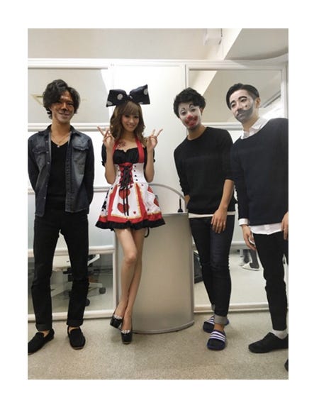 ハロウィンの様子/愛沢えみりオフィシャルブログより