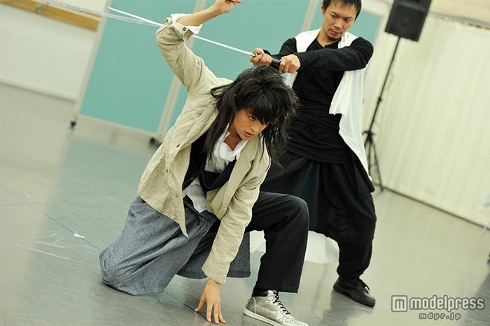 公開稽古の様子