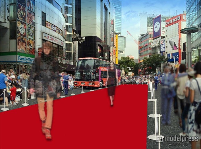 渋谷史上初、文化村通り交通規制でストリートファッションショー