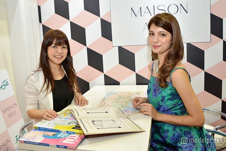 「MAISON ABLE」店長、マギー／「MAISON ABLE」ブース