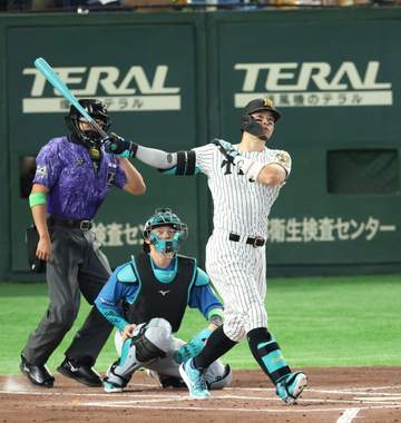 【解説】阪神・佐藤輝は完璧な打球 さすが球界を代表するスーパースター ホームランダービーもテルが優勝するでしょう！