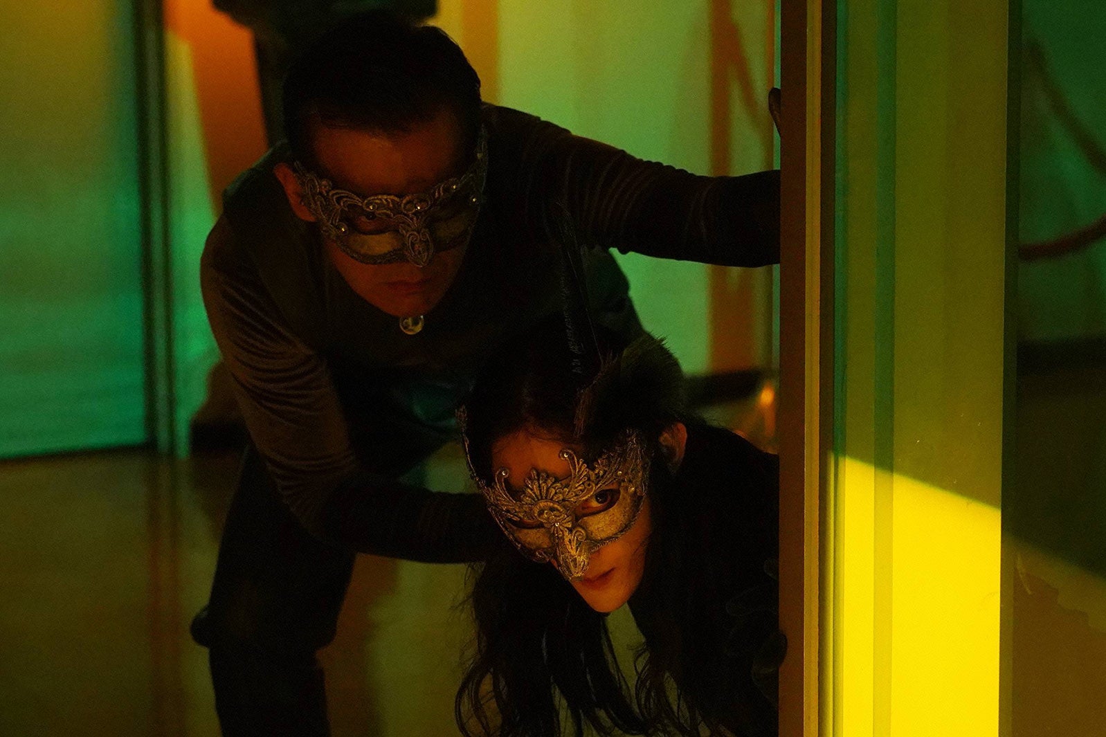 渡部篤郎、栗原類（C）フジテレビ