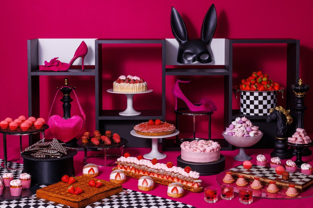 「CRUSH ON PINK」ストロベリースイーツビュッフェ／画像提供：コンラッド大阪