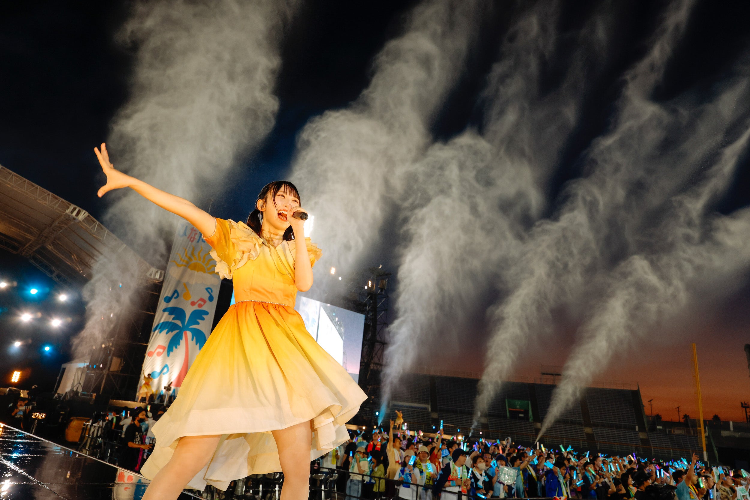 藤嶌果歩「ひなたフェス2024」撮影：上山陽介