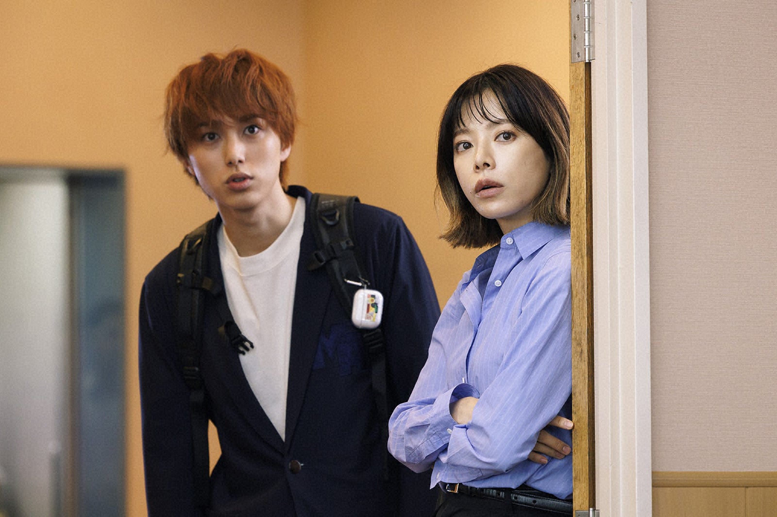 尾崎匠海、桜井ユキ「ライオンの隠れ家」第3話（C）TBS