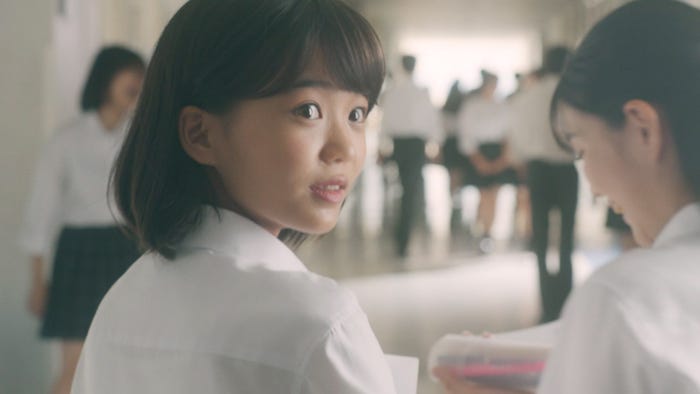 大島美優/「Monday -きっかけの瞬間- 」篇(提供写真)