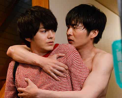 「おっさんずラブ」春田(田中圭)、牧(林遣都)と“うっかり”交際開始 上裸バックハグ&予告に衝撃と歓喜の声殺到