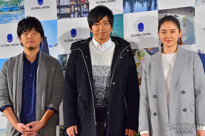 (左から)秦基博、大沢たかお、長澤まさみ